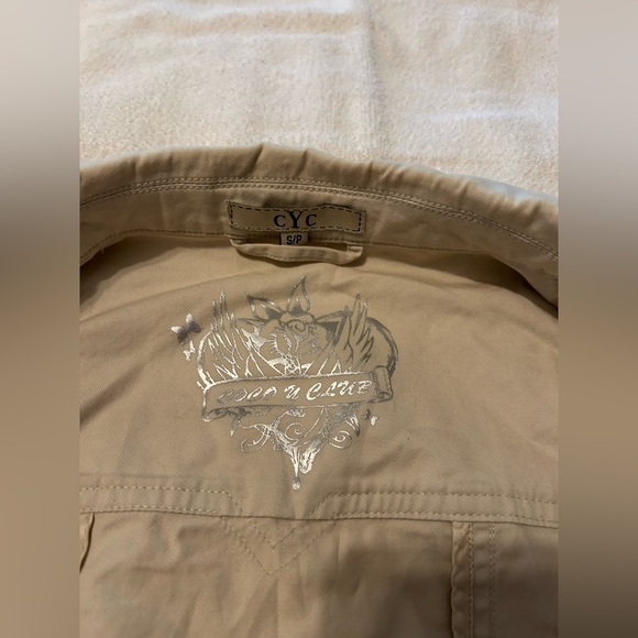 Stylish Tan Women's Jacket - Picture 3 of 6